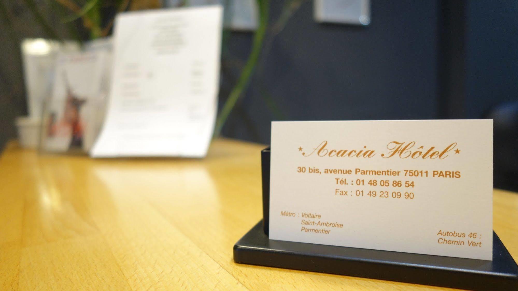 Acacia Hotel Paris Eksteriør billede